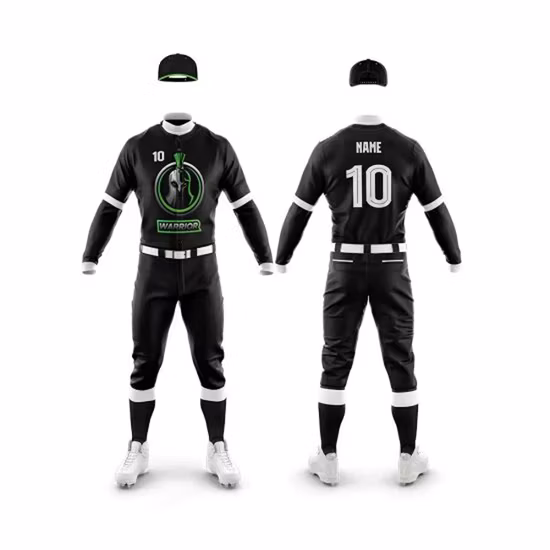 Hochwertiges, individuelles Sublimations-Baseball-Trikot-Baseball-Uniform-Set für Vereine