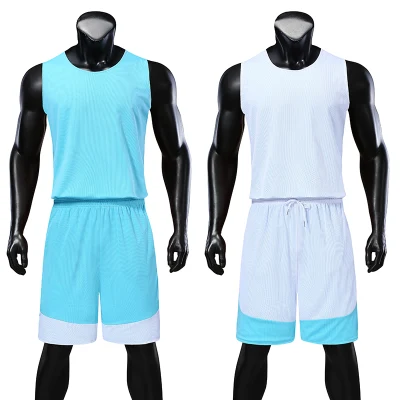 Sublimations-Wende-Basketball-Trikots, einzigartige Designs, wendbare Basketball-Uniformen